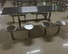 不鏽鋼餐桌椅HW-K006