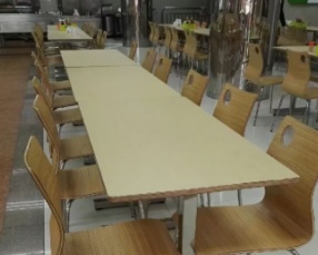 不鏽鋼餐（cān）桌椅HW-K019